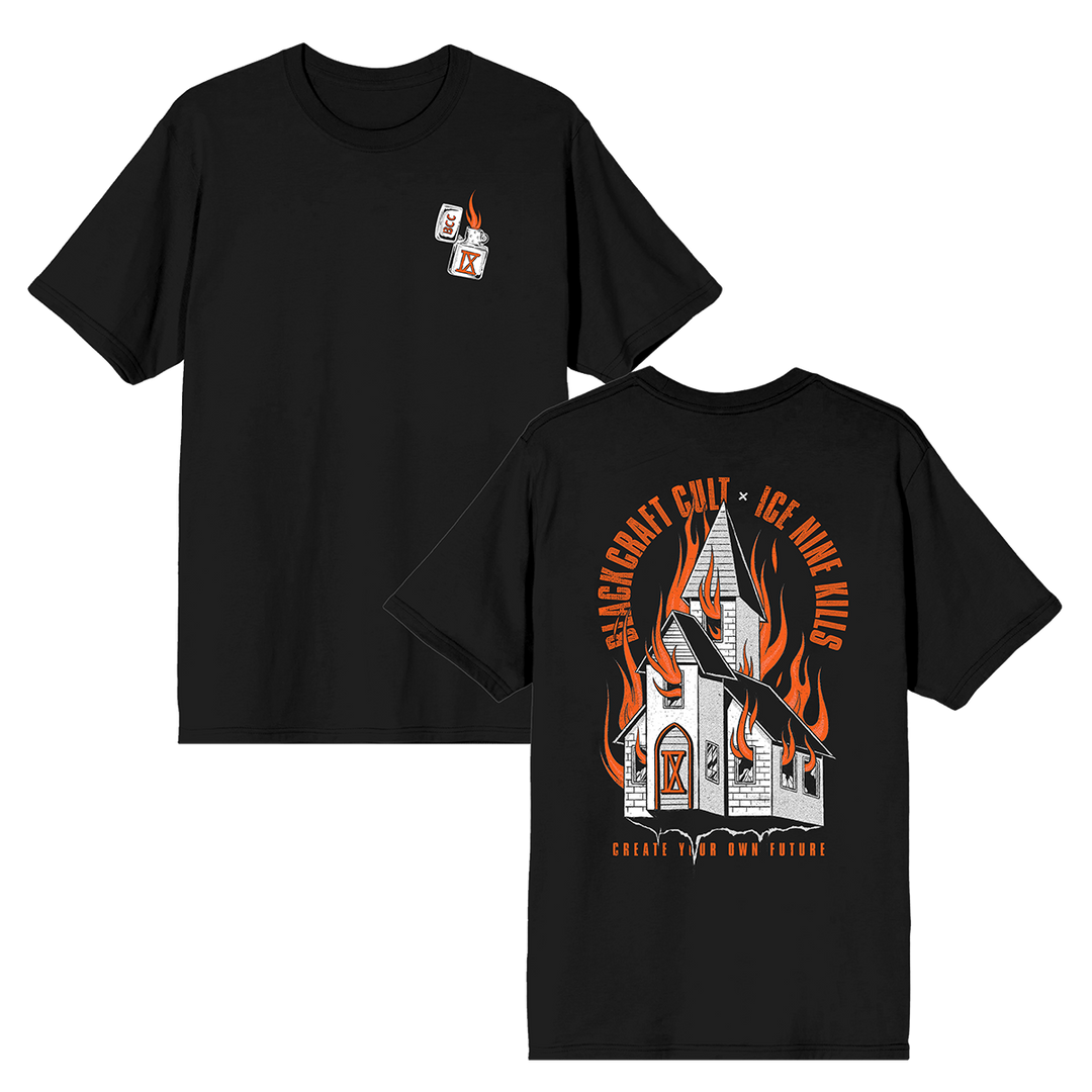 INK Burning Church T-Shirt