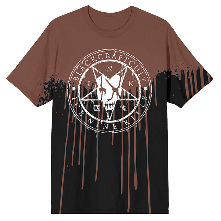 INK Distressed Pentagram T-Shirt