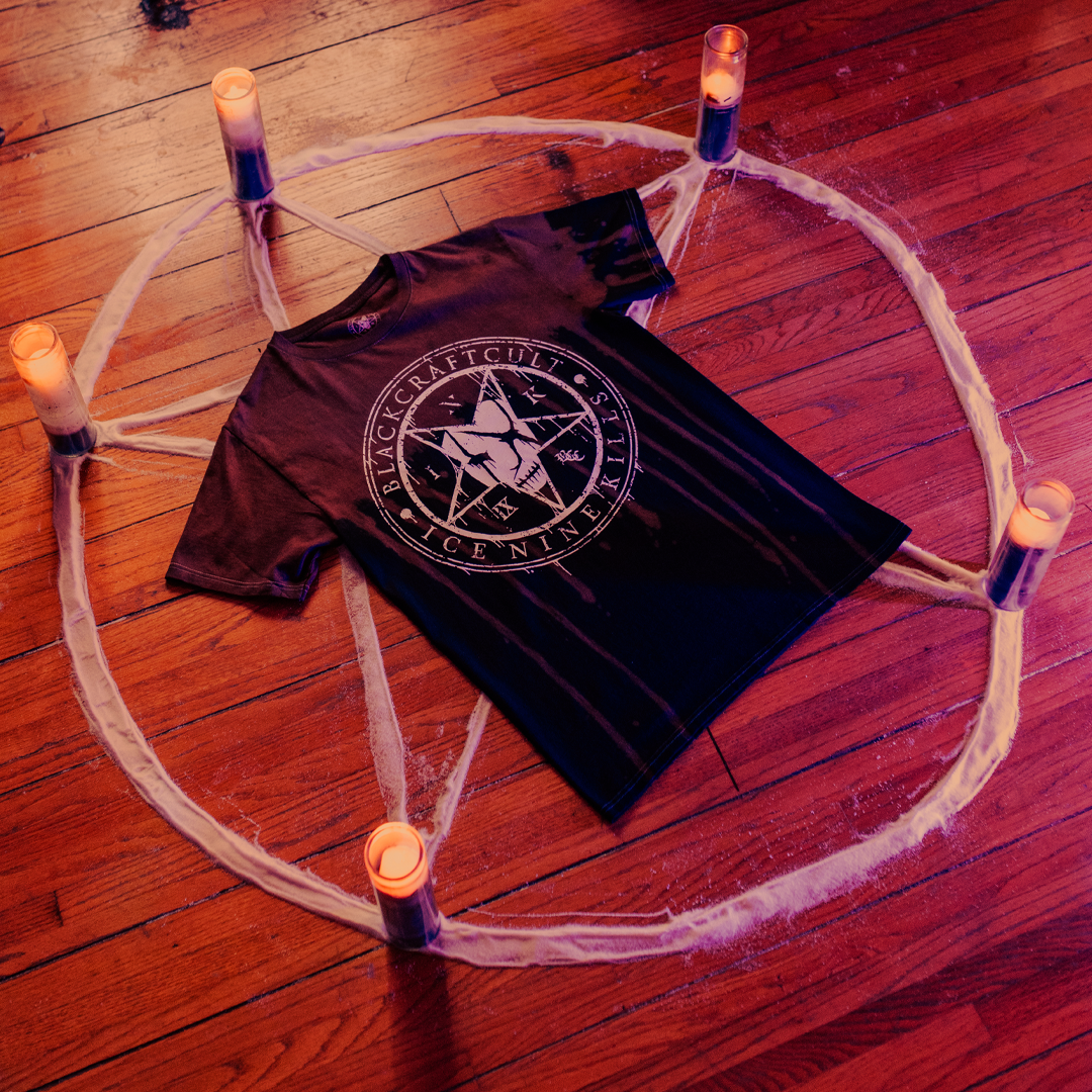 INK Distressed Pentagram T-Shirt